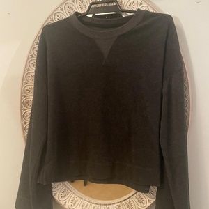 Nike Dri-Fit Fleece Cropped Sweatshirt-Size Small